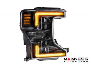 Ford Super Duty LED Headlights - XB Series - Morimoto - Amber DRL